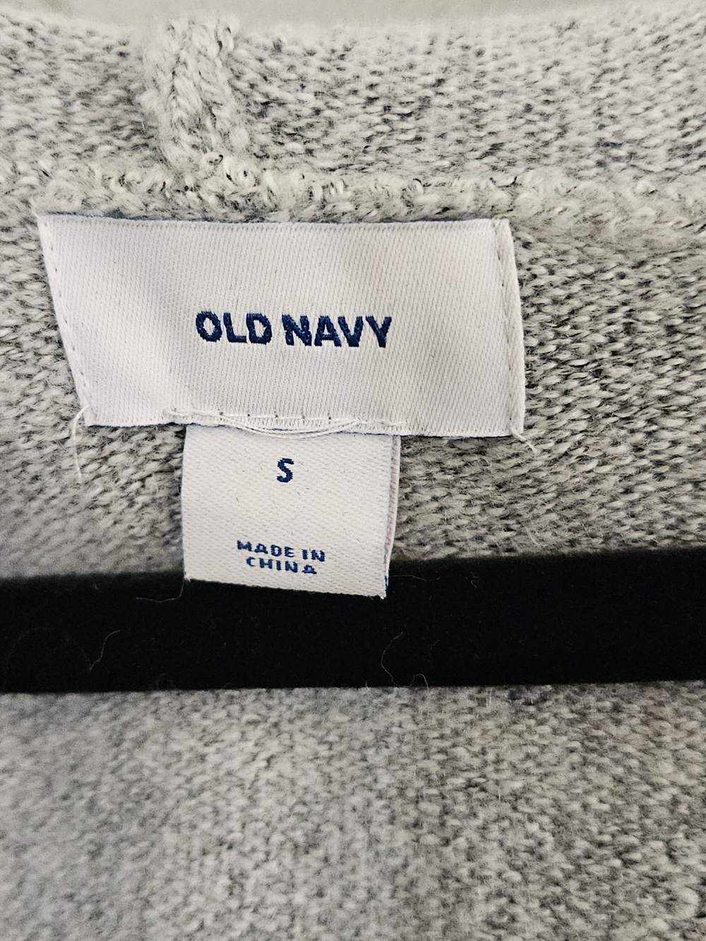 Old Navy Open Front Cardigan W/Hood Light Gray Womens Small Oversized - Picture 3 of 7